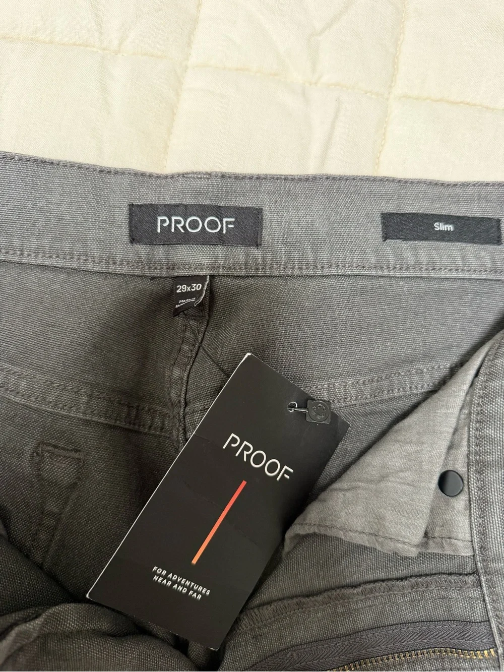 Proof Rover Pant Slim -Grey - Picture 3 of 4